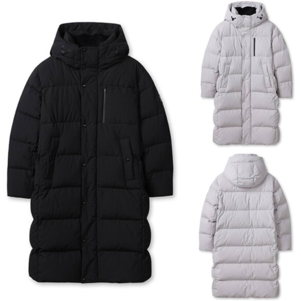 反季特价 韩国正品 TOPTEN10 24冬 男女款防水加厚连帽长款羽绒服