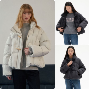 Bridge Mind 25冬 女 休闲羽绒服 韩国正品 短款 代购