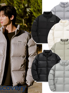 韩国正品代购 DISCOVERY 24冬 男女情侣 保暖休闲短款鸭绒羽绒服