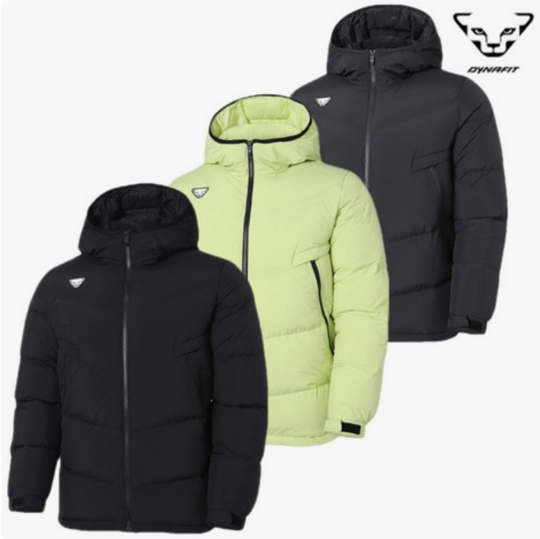 反季特价 韩国正品代购DYNAFIT雪豹 冬 男 防水防风连帽羽绒服