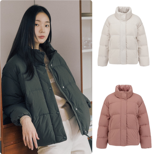 反季特价 韩国正品代购 polham 25冬 女 休闲保暖短款羽绒服
