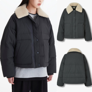 反季特价 韩国代购 STUDIO TOMBOY 25冬 女 休闲宽松短款羽绒服
