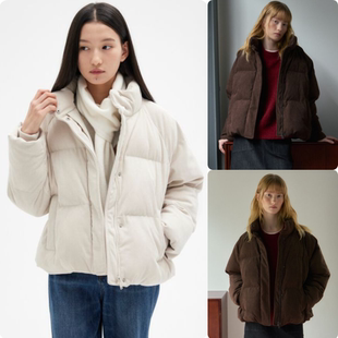 Bridge Mind 25冬 女 休闲羽绒服 韩国正品 短款 代购