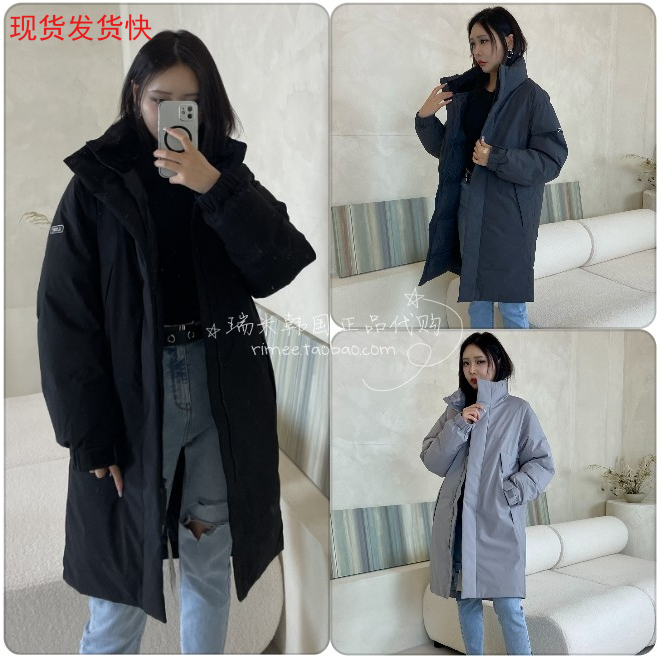 polham防水中长款90%鹅绒羽绒服