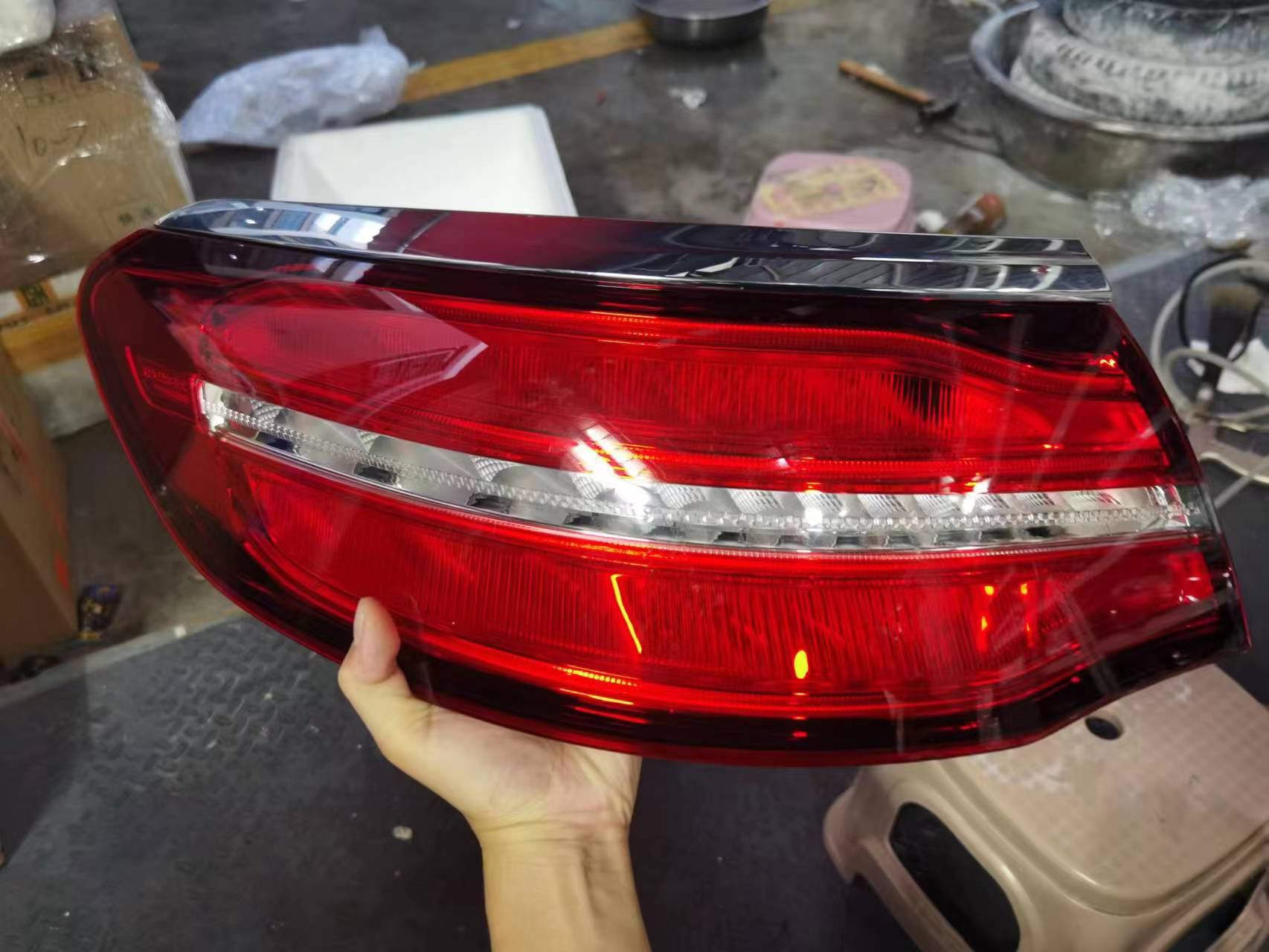 适用于奔驰GLC轿跑coupe尾灯总成GLC260 GLC300左右后尾灯拆车件