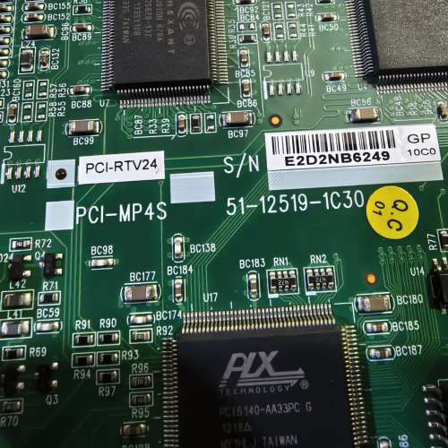 原配 凌华四路采集卡PCI-RTV24 PCI-MP4.询价