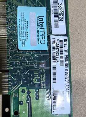 Intel PRO/100 S服务器网卡，型号PILA847.询价