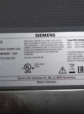 IPC627E 工控机6AG4131-3HM20-1.询价