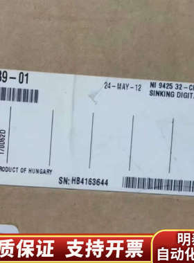 NI-9425数字输入模块，32通道24V，匈牙利，.询价