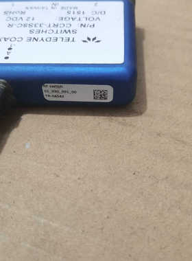 Teledyne Coax同轴射频开关，型号CCRT-33S.询价