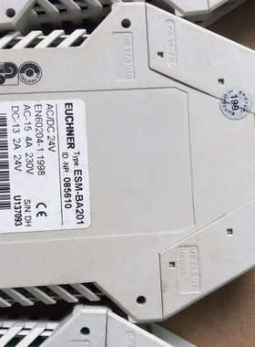 安能士安全继电器 ESM-BA201 订货号085610.询价