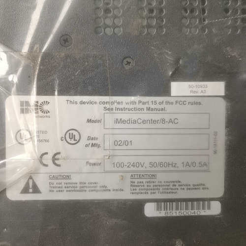 IMC McBasic  iMedia Center/8-A.询价