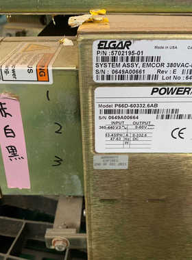 POWERTEN、Model P66D-60332.6A.询价