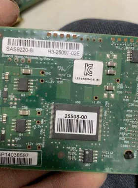 LSl   默认刷了It直通模式，SAS9220-8i.询价