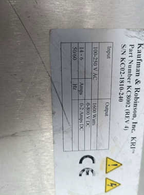 KRI电源，KC8002，1600W，50/60HZ，通电开.询价