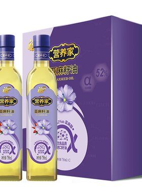 中粮福临门营养家亚麻籽油礼盒装