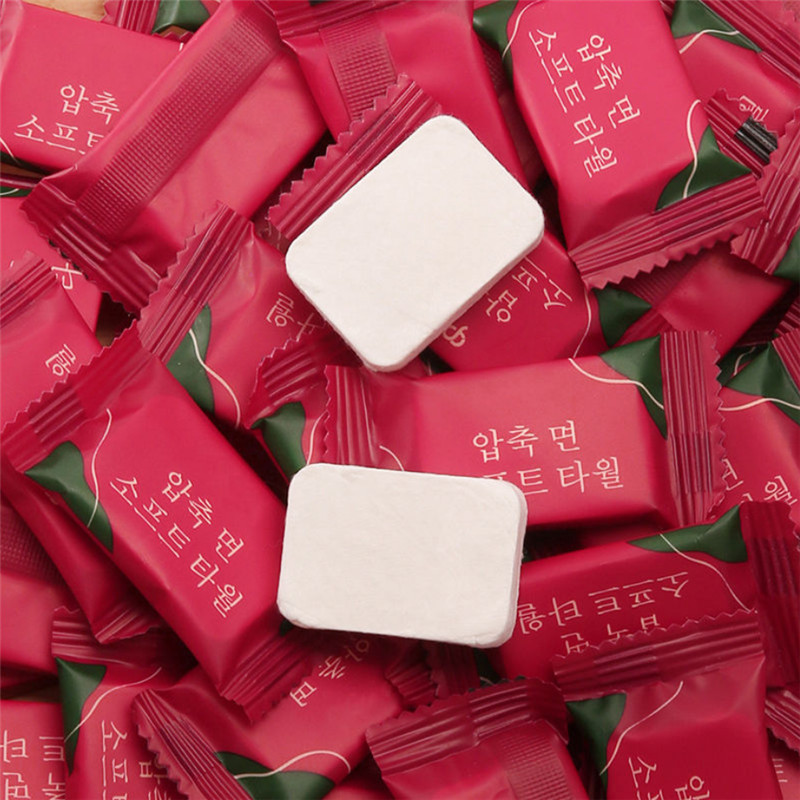 压缩毛巾一次性洗脸巾纯棉酒店