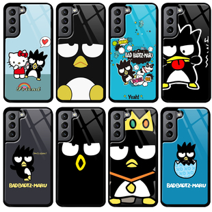 badtz-maru酷企鹅硅胶手机壳s22+适用S21 S23 S24 ultra保护套note 20 A35 A55三星S20 S23 FE 三星 S9 S10