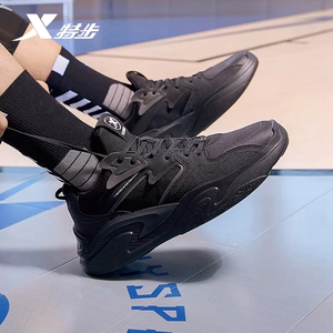 特步猎空男鞋秋季山海老爹鞋2023新款复古运动鞋休闲979419310001