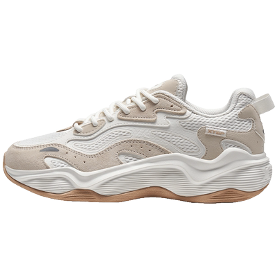 特步游牧休闲鞋网面透气轻便男鞋