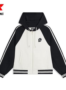 特步针织连帽上衣女976328940213