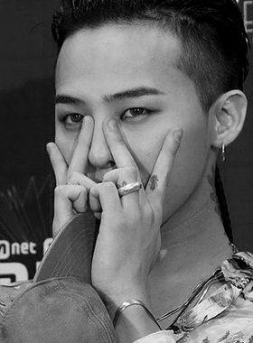 权志龙钛钢数字情侣对戒gd同款