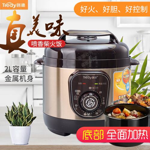 tredy创迪智能迷你高压电压力锅