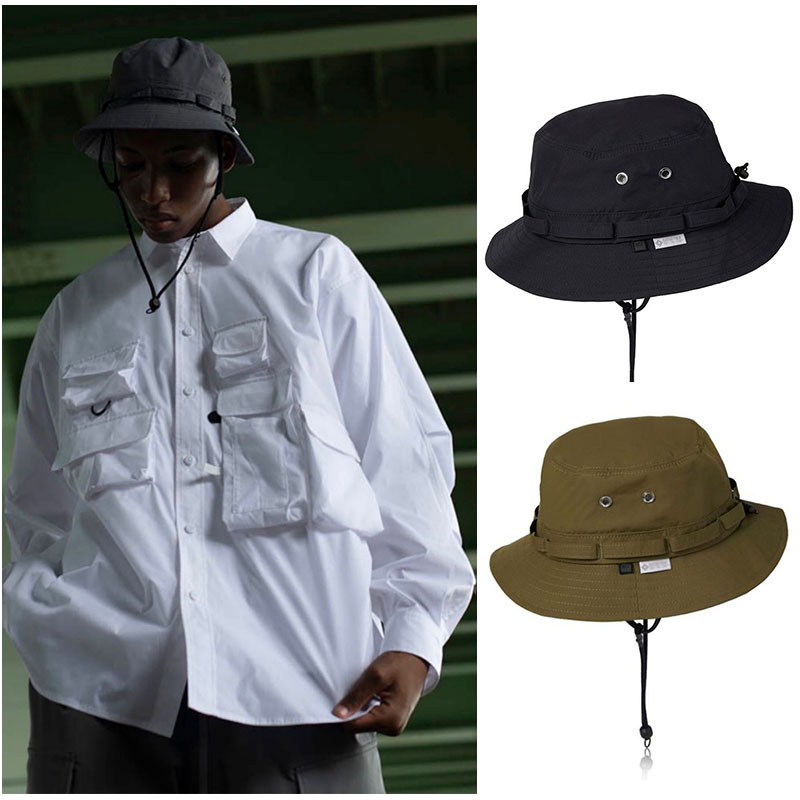 春夏日系机能防水遮阳渔夫盆帽