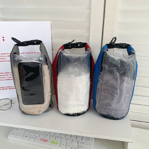 可触屏透明手机袋收纳袋大容量