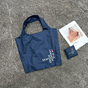 单肩买菜包超市购物袋可折叠便携环保袋大容量随身收纳袋时尚 轻便