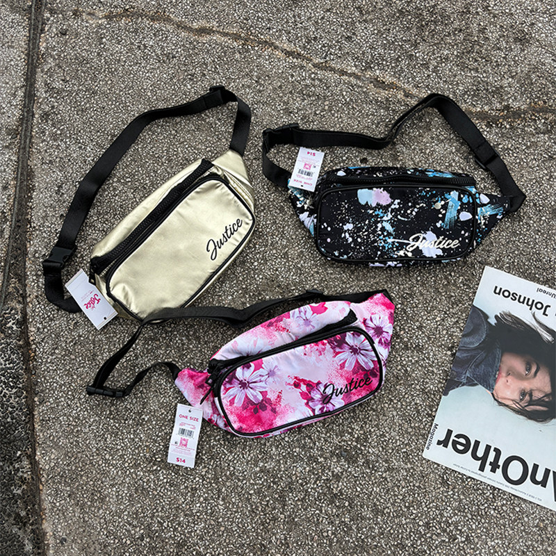 斜挎腰包女大容量休闲胸包跑步手机小包多功能轻便零钱包单肩时尚