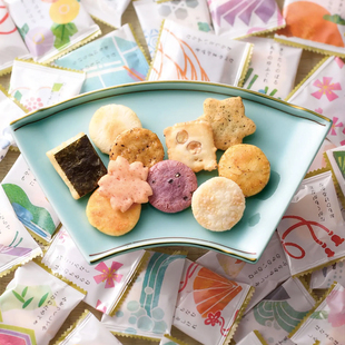 【现货贺年大礼盒】日本小仓山庄山春秋千年之寿米菓饼干糖果仙贝