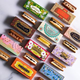 【奢华送礼】日本新宿huffnagel奶油夹心三明治巧克力朗姆提子