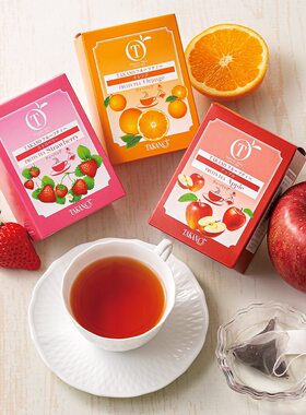 【现货速发】日本TAKANO新宿高野苹果生姜红茶包冷泡茶叶礼盒7袋