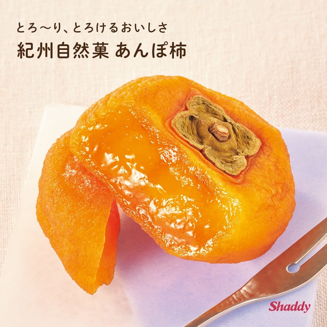 纪州和歌山县柿子自然风干柿日本