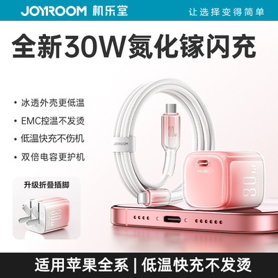 30w快充可折叠C口插头套装