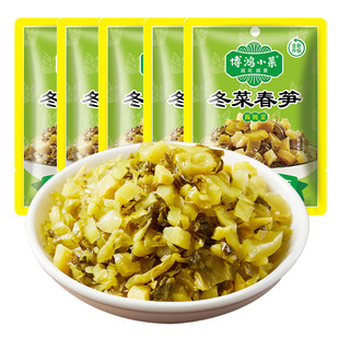 临期清仓博鸿小菜冬菜春笋160g大包装美味下饭菜笋丝咸菜榨菜丝