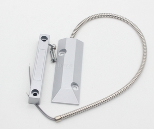 OC-55有线铁门磁报警器常闭常开防火门门磁开关感应器门窗传感器