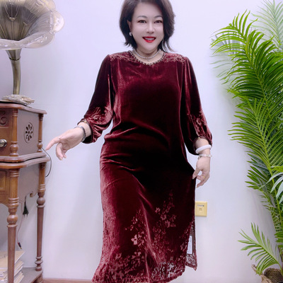 桑蚕丝连衣裙43A2232