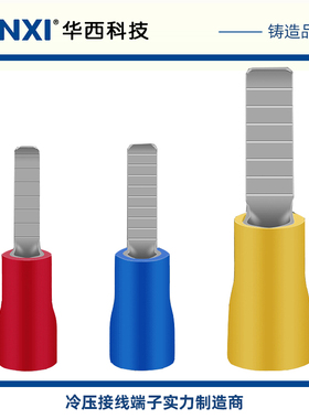 华西CNXI接线端子HDBV2-9/10/14/18带护套DBV紫铜镀锡片形SK国标