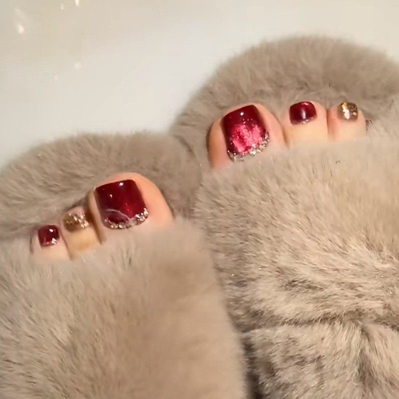 穿戴脚趾甲154夏天穿戴甲脚指甲贴片新款显白脚趾甲美甲贴片成品,彩妆/香水/美妆工具,美甲工具,淘宝优惠券,粉丝福利购,淘宝优惠卷