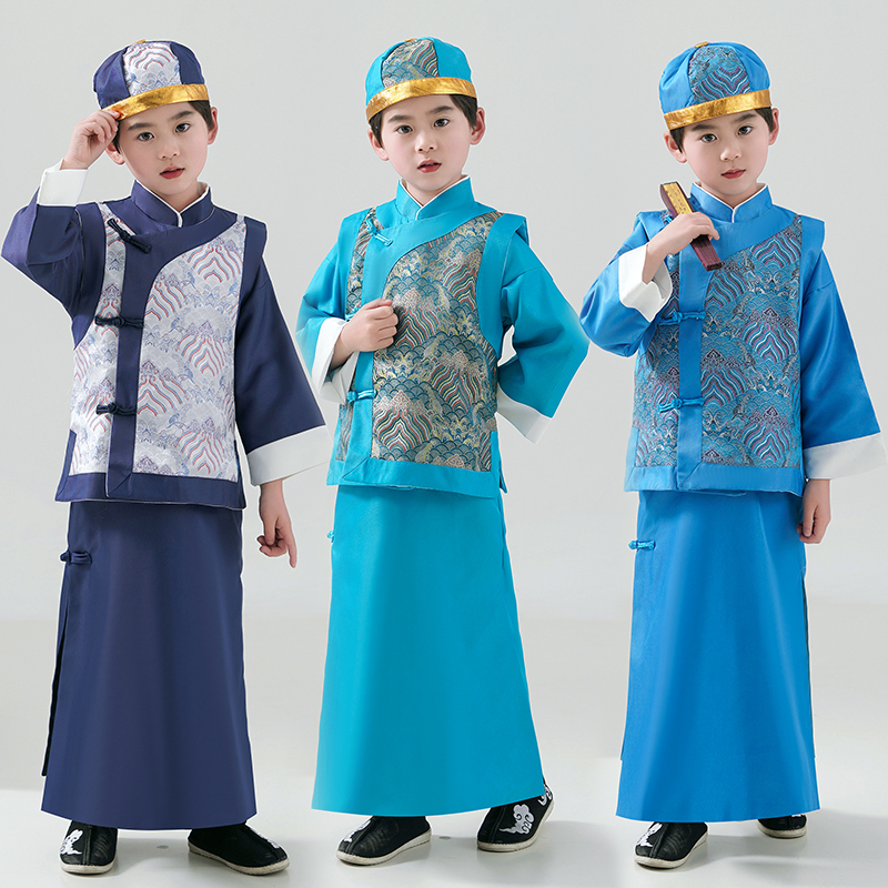 白何骏古装舒适古典耐穿