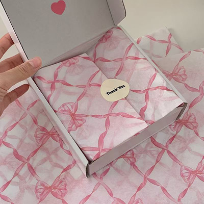 大张高颜值可爱花卉雪梨纸17g 衣服装花束文创礼物包装打底内衬纸