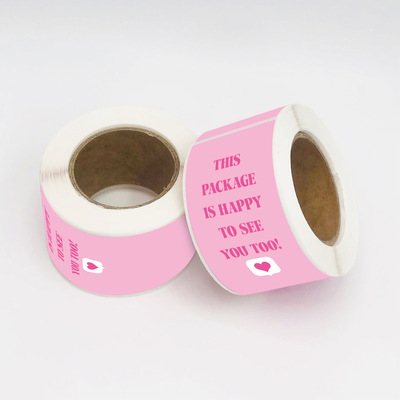 ins高颜值爱心感谢thank you封口贴纸礼物出卡打包材料装饰标签贴