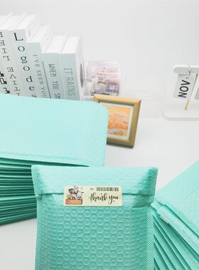 ins蒂芙尼蓝色共挤膜气泡袋加厚防震泡沫出卡打包材料快递包装袋