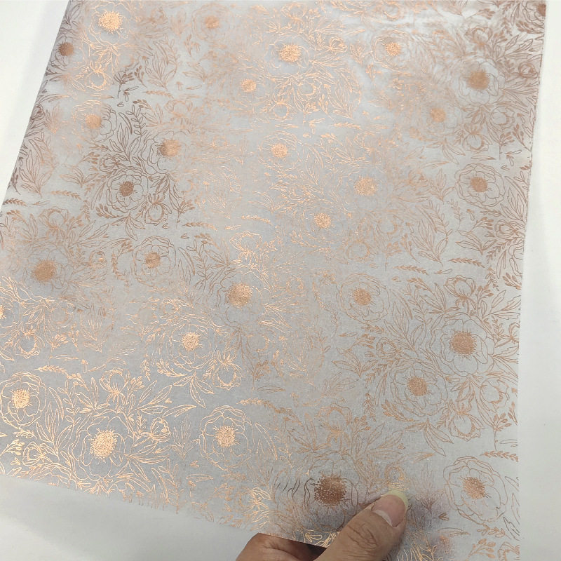 ins高级感复古纹理雪梨纸17g文创礼物衣服装包装飞机盒内衬打底纸图片