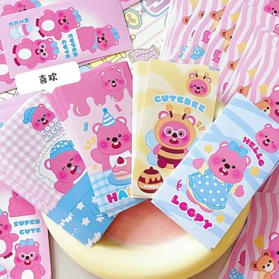 可爱loopy露比封口贴随心配 少女心出小卡专辑打包材料飞机盒贴纸