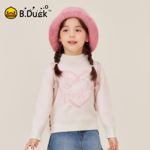 B．Duck休闲风普通毛线无女