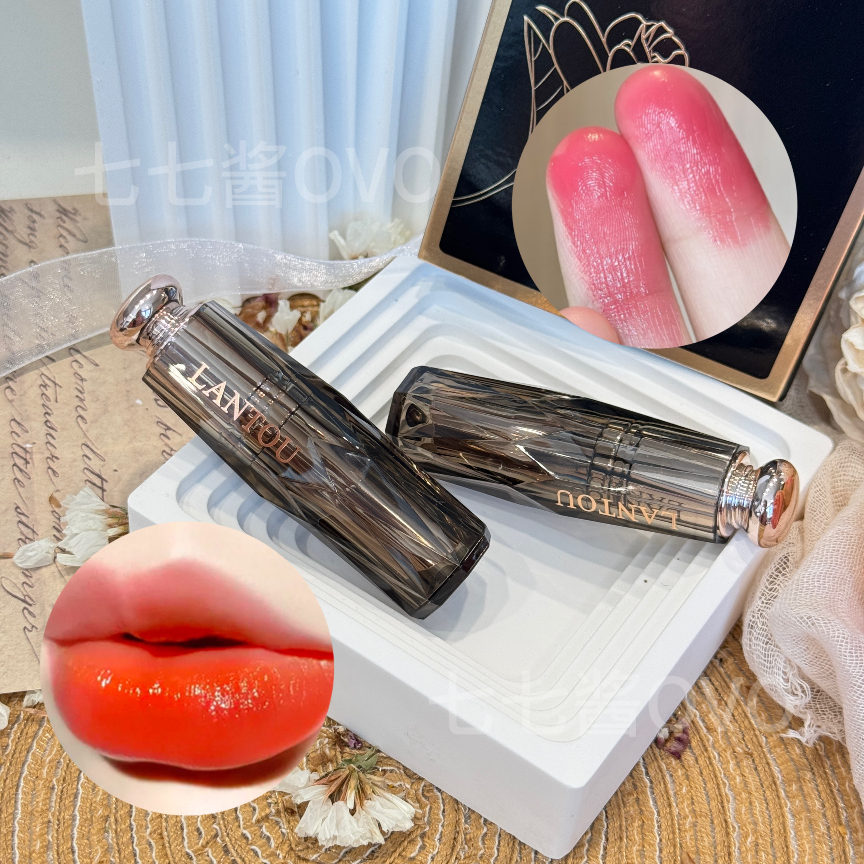 嫩橘蜜桃色温变唇膏养唇口红滋润改善干燥3g变色口红高级感,彩妆/香水/美妆工具,化妆/美容工具,淘宝优惠券,粉丝福利购,淘宝优惠卷