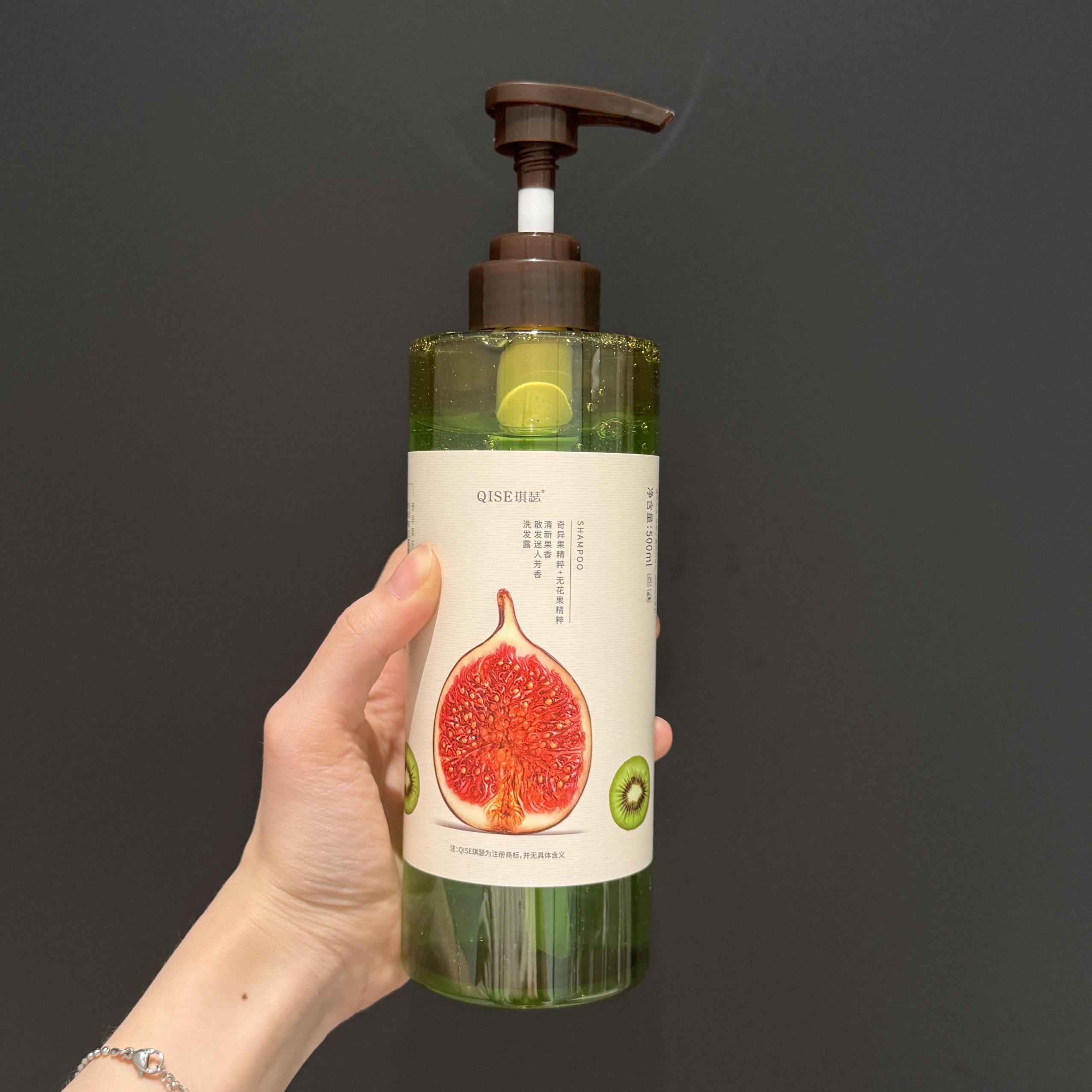 奇异果无花果洗发水500ml控化妆/美容工具